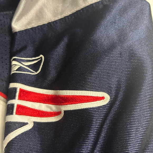 Tom Brady 12 New England Patriots Reebok NFL Jersey 52 Stitched Authentic Stain - Picture 4 of 8